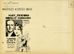 Pressbook for Taming of the Shrew  (1929)