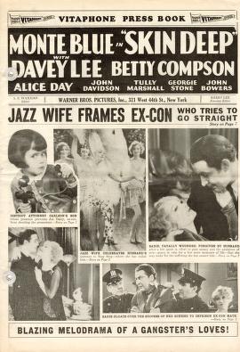 Pressbook for Skin Deep  (1929)