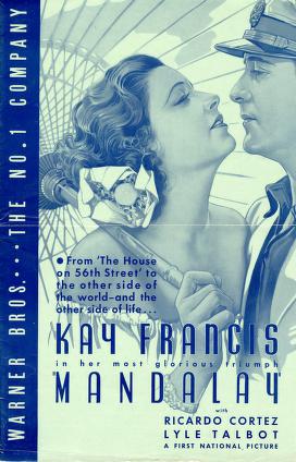 Pressbook for Mandalay  (1934)