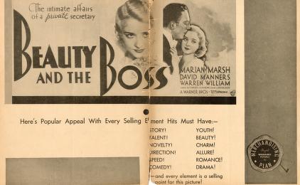 Pressbook for Beauty and the Boss  (1932)