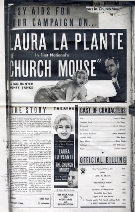 Pressbook for The Church Mouse  (1934)