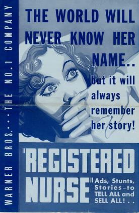 Pressbook for Registered Nurse  (1934)