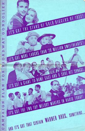 Pressbook for Broadway Gondolier  (1935)