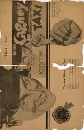 Pressbook for Taxi  (1932)