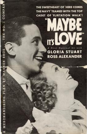 Pressbook for Maybe Its Love  (1935)