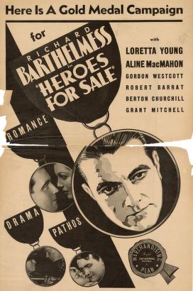 Pressbook for Heroes for Sale  (1933)