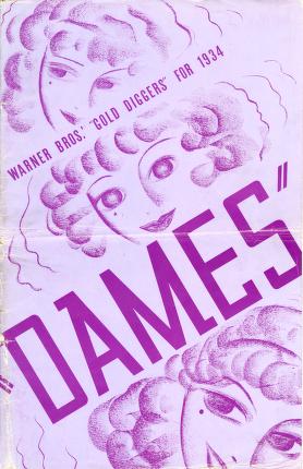 Pressbook for Dames  (1934)
