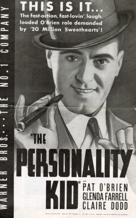 Pressbook for The Personality Kid  (1934)