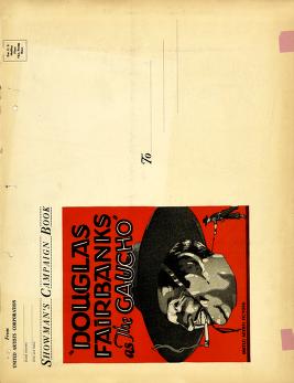 Pressbook for The Gaucho  (1927)