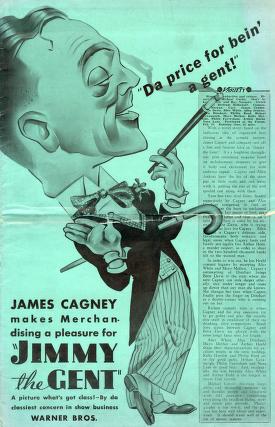 Pressbook for Jimmy the Gent  (1934)