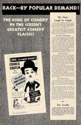 Pressbook for Tillie's Punctured Romance  (1914)