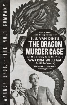 Pressbook for The Dragon Murder Case  (1934)