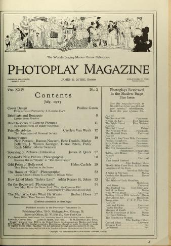 Cover image for Photoplay