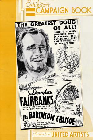 Pressbook for Mr. Robinson Crusoe  (1932)