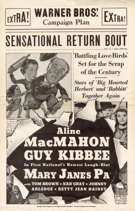 Pressbook for Mary Janes Pa  (1935)