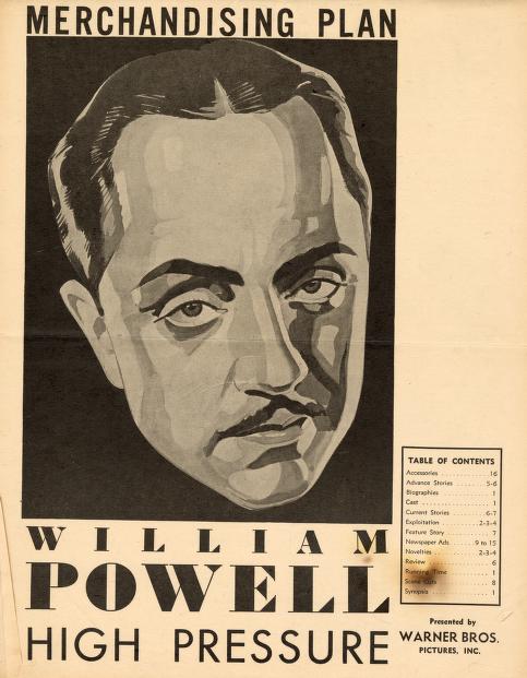 Pressbook for High Pressure  (1932)