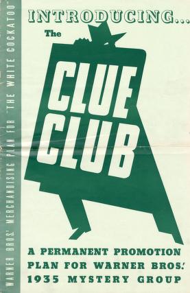 Pressbook for The White Cockatoo  (1935)