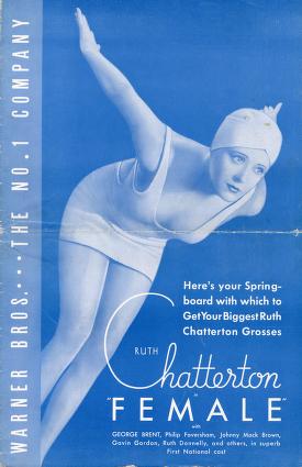 Pressbook for Female  (1933)