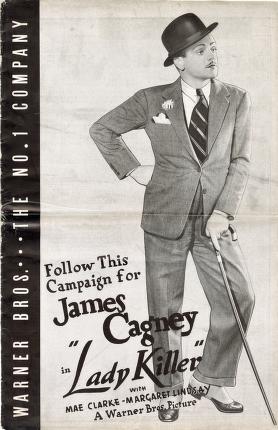 Pressbook for Lady Killer  (1933)
