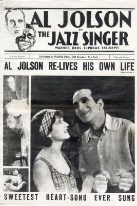 Pressbook for The Jazz Singer  (1927)