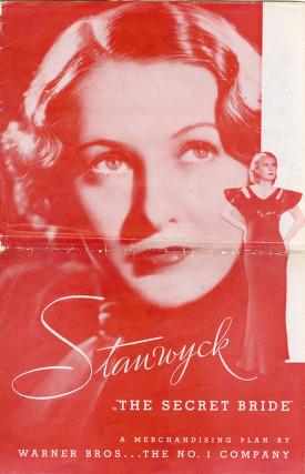 Pressbook for The Secret Bride  (1934)