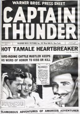 Pressbook for Captain Thunder  (1930)