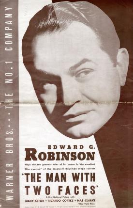 Pressbook for The Man with Two Faces  (1934)