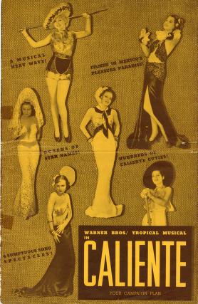 Pressbook for In Caliente  (1935)