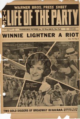 Pressbook for The Life of the Party  (1930)