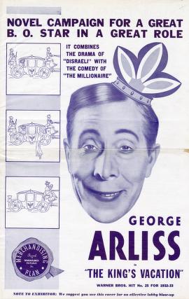 Pressbook for The Kings Vacation  (1933)