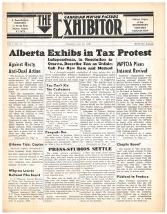 Cover image for The Canadian Motion Picture Exhibitor